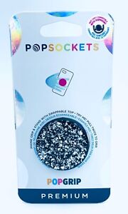 Authentic PopSockets Silver Foil Shiny Phone Holder Grip PopSocket Pop Socket