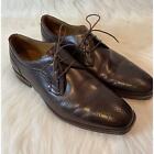 Johnston & Murphy Brown Sheepskin Leather Dress Shoes Sz 12 M Men's 151761 India
