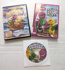 Barney and Friends Set of 3 DVD Ready Set Play, Imagine, Jungle Friends