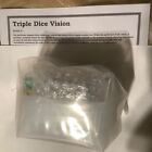TRIPLE DICE VISION by Magic Wagon- A beautifully crafted clever teak wood prop!