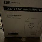 ELAC Debut 2.0 DS10.2 200 Watt Powered Subwoofer, Black DS102-BK