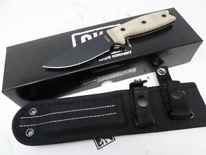 Ontario OKC RAT-3 Fixed Knife Coated 1095 Steel Full Tang 4 Blade Micarta Handle