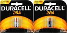 2 Duracell 28A Alkaline 6V Batteries (A544 4LR44 PX28A)