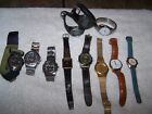 11 Mens Timex Watches-Quartz Indiglo Expedition Ironman Wind Up-3 WORK