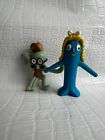 Vintage Gumbys friend Prema Toy co. trendmasters Buddy Goo Blue girl blonde toy