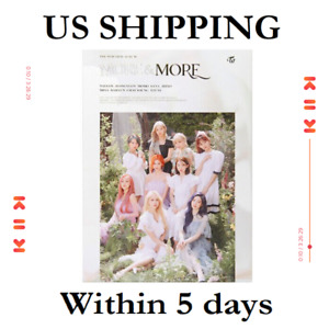 *US SHIPPING Twice-[More&More]9th Mini Album C Version CD+PhotoBook+etc+Postcard