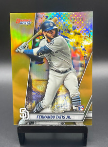 2019 Topps Finest Fernando Tatis Jr RC Gold Refractor /50 Padres