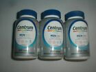 CENTRUM Silver Men 50+ 3 BOTTLE LOT 200pc Multi Vitamin Mineral Supplement 2/25