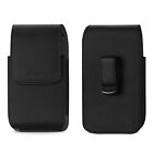 AGOZ Vertical Leather Swivel Belt Clip Case for Phone With Otterbox Commuter on