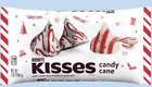 Hershey's Kisses (10-BAGS) CANDY CANE - Mint Candy w Stripes & Candy Bits  90 oz