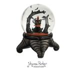 New JOHANNA PARKER DESIGN Halloween Black Cat Water Globe