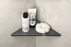 Neodrain Matte Black, 304 Stainless Steel Bathroom / Tile Wall Corner Shelf
