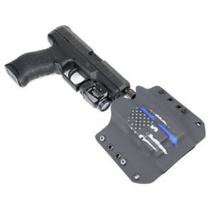 OWB Kydex Holster for 50+ Hanguns with TLR-7A - SPARTAN BLUE LINE