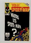 Web of Spider-Man 18 VF+ 1st Cameo Eddie Brock Venom 1986