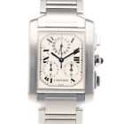CARTIER Tank francais Watches 2303 Stainless Steel Manufacturer repaired used