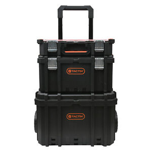 Tactix 3-in-1 Rolling Tool Box System  Free Shipping