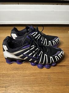 Size 10 - Nike Shox TL Black Court Purple