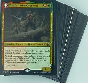 ***Custom Commander Deck*** Tovolar - Werewolf Tribal - Magic Cards