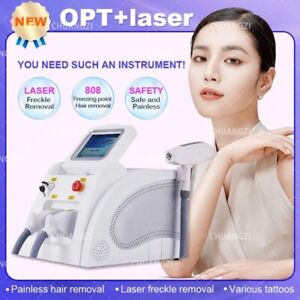 2 in 1 laser machine OPT IPL tattoo removal permanent hair removal device