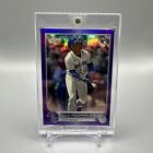 2022 Topps Chrome Update Julio Rodriguez Purple Refractor Rookie RC #USC150