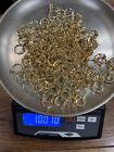 10oz Mixed Lot of 200+  Gold Plated Rings Girls Children Kids Wholesale Jewelry