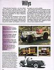 1949 Willys Jeep CJ 2A + Jeepster + Woody Station Wagon Article - Must See !!