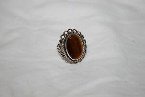 Vintage Sterling 925 Ring with Stone