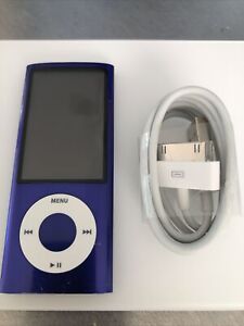 iPod nano 5th gen 8GB Purple - New battery is installed. N5