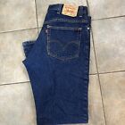 Vintage Levis 517 Mens Bootcut Blue Denim Jeans Red Tab Size 38x30
