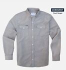 BRAND NEW. Poncho Corduroy Men’s Shirt. Size M. Color Stone Grey. MSRP $110