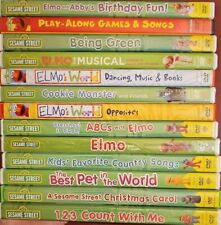 Sesame Street Elmo’s World (13 DVD Lot) ELMO Songs Kids Shows FREE SHIPPING!