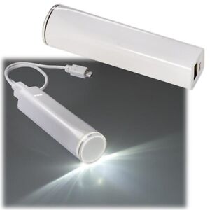 Portable Power Bank Mobile USB Battery with led light indicator 2600mAh