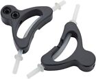 Jagwire alloy bicycle brake cable hangers carriers (PAIR) - U-brake & cantilever