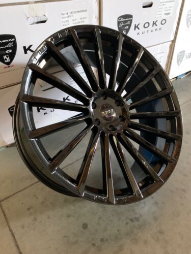 24 inch gloss black wheels brand new