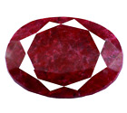 AAA Real Red Ruby Loose 220 Ct Certified Oval Shape Natural African Gemstone AKA