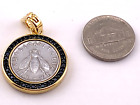 Bellezza Coin Jewelry Italy Pendant 2 Lira Bee Olive Branch    004-014