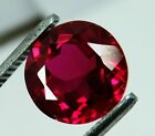 Natural Ruby Round Cut Mozambique Red Ruby Loose Gemstone 6.77 Ct