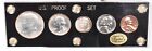 1964 5 Coin Silver Proof Set - In Capital Plastic Holder