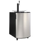 Kegerator Beer Tap Dispenser Keg Stainless Cooler Draft Stainless Steel Keg