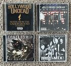 Lot of 4 HARD ROCK/METAL CDs-2x Hollywood Undead-Disturbed-Picture Me Broken