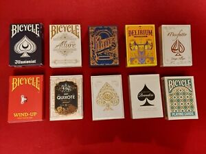 New ListingMagic Trick - CARDS...10 MISC. DECKS OF PLAYING CARDS.