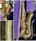 ✨RARE* Antique 1920s Palais Royal Buescher Numbered  #56207 Tenor Saxophone VTG✨