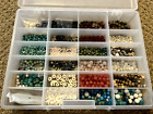 New ListingLarge Lot Real Natural Glass & Gemstone Turquoise Beads Jewelry Making NEW