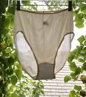 Vintage High Waist Panties Bali XL Nylon Spandex Semi Sheer