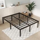 New ListingQueen Bed Frame, 14 Inch Metal Platform Bed Frame Queen Size with Storage Spa...