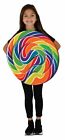 Dress-Up-America Lollipop Costume for kids- Halloween Rainbow Candyland Tunic