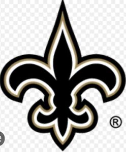 New Orleans Saints season ticket rights Section 115 Row 20 Seats 1-4