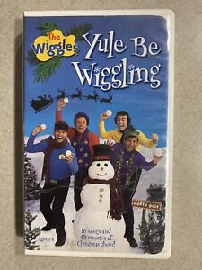 The Wiggles Yule Be Wiggling (VHS, 2002) Clamshell Christmas