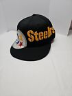 New ListingPittsburgh Steelers Reebok 210 Fitted by Flexfit Ballcap Hat Size 7 1/4 - 7 5/8