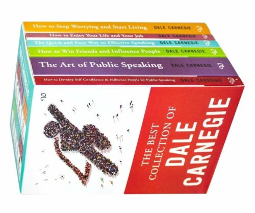 Dale Carnegie Complete 6 Books Collection Box Set NEW Paperback